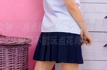 初夏女神 – 点点的黑白海军服合集，谁说海军不能玩点花样？