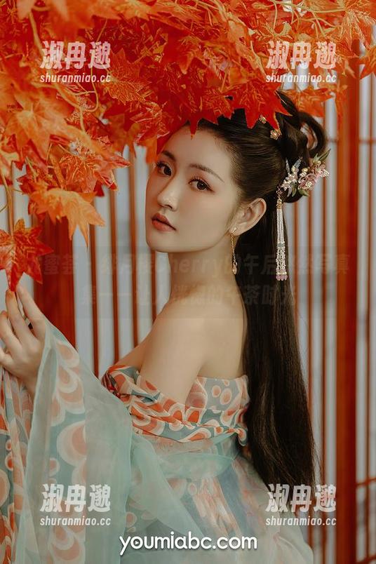 尤蜜荟 - 绯月樱Cherry的午后悠然写真集——让人恍惚的午茶时光